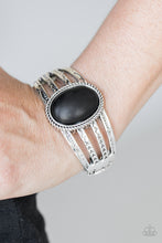 Load image into Gallery viewer, Desert Glyphs - Black Bracelet
