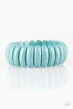 Load image into Gallery viewer, Peacefully Primal - Blue Bracelet
