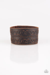 Ride and Wrangle - Brown Bracelet