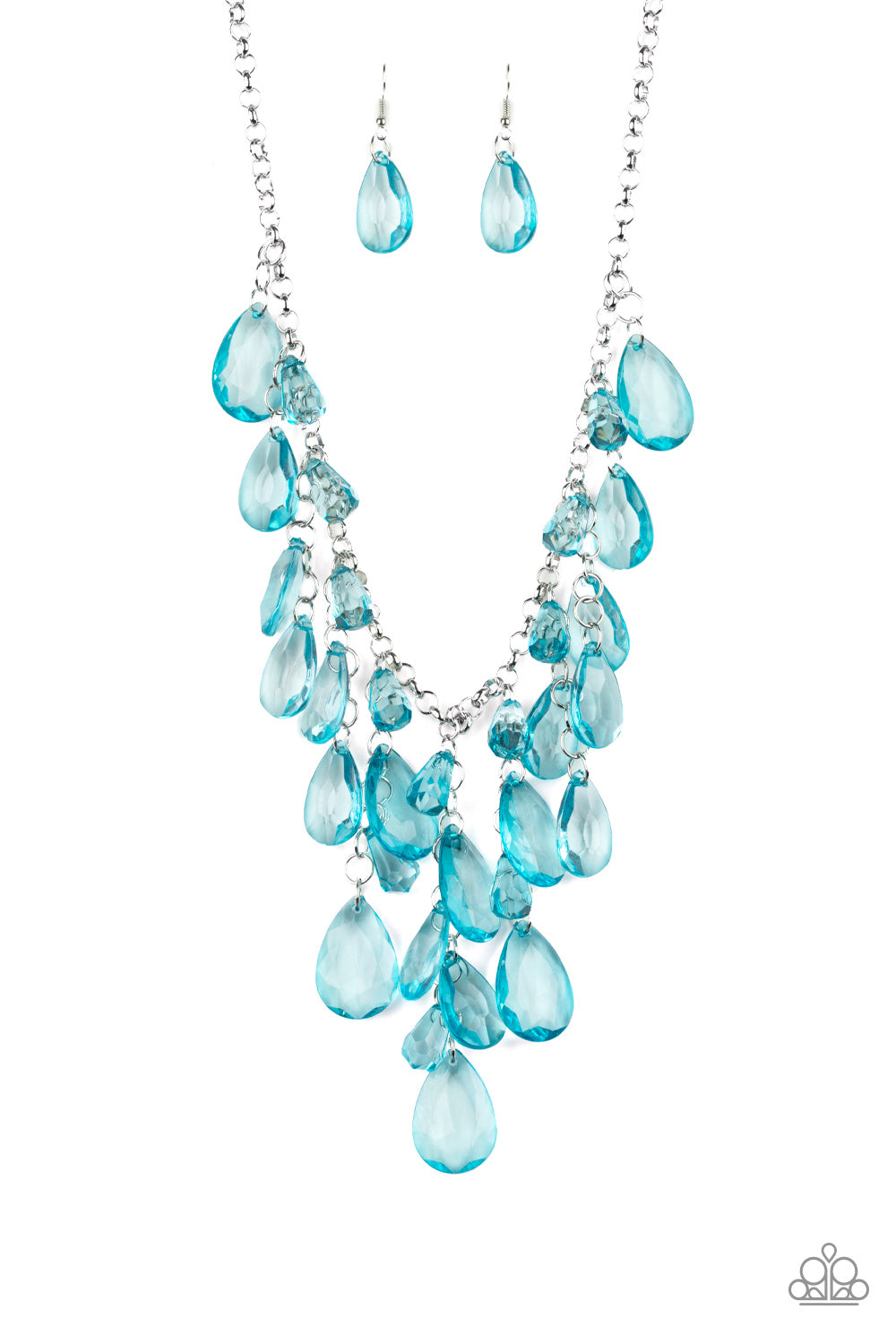 Irresistible Iridescence - Blue Necklace