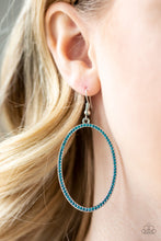 Load image into Gallery viewer, Dazzle On Demand - Blue Earrings
