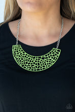 Load image into Gallery viewer, Powerful Prowl - Green Necklace
