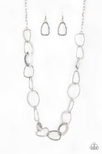 Load image into Gallery viewer, Metro Nouveau - Silver Necklace
