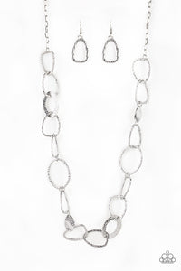 Metro Nouveau - Silver Necklace