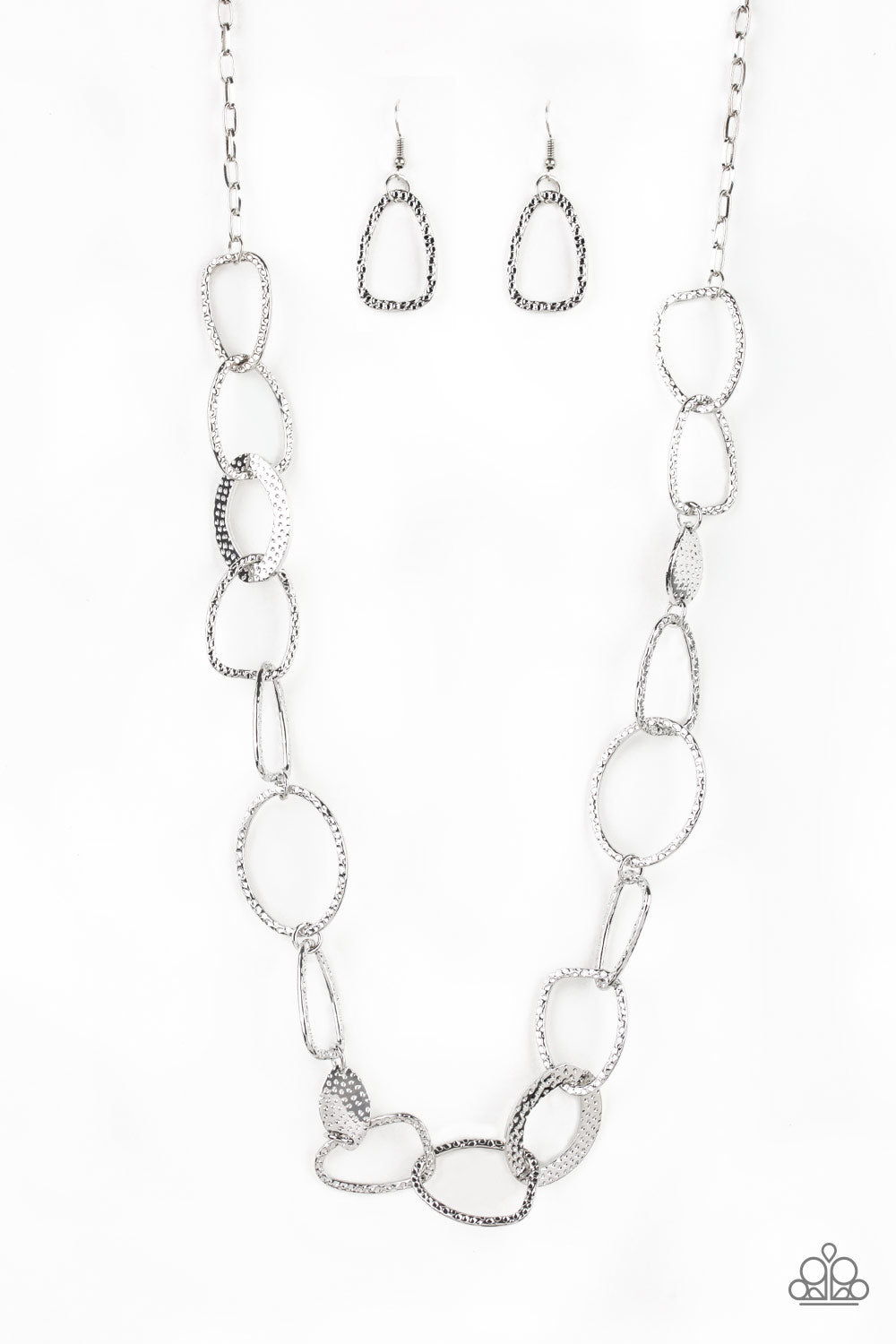 Metro Nouveau - Silver Necklace