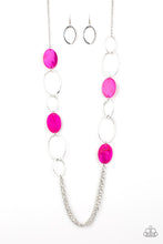 Load image into Gallery viewer, Kaleidoscope Coasts - Pink Necklace
