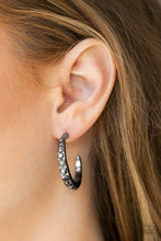 Load image into Gallery viewer, Welcome To Glam Town - Black Earrings
