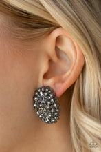 Load image into Gallery viewer, Daring Dazzle - Black Earrings
