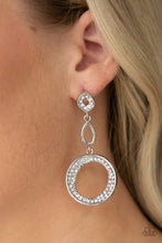 Load image into Gallery viewer, On The Glamour Scene - White Earrings
