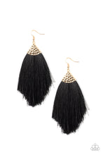 Load image into Gallery viewer, Tassel Tempo - Gold Earrings
