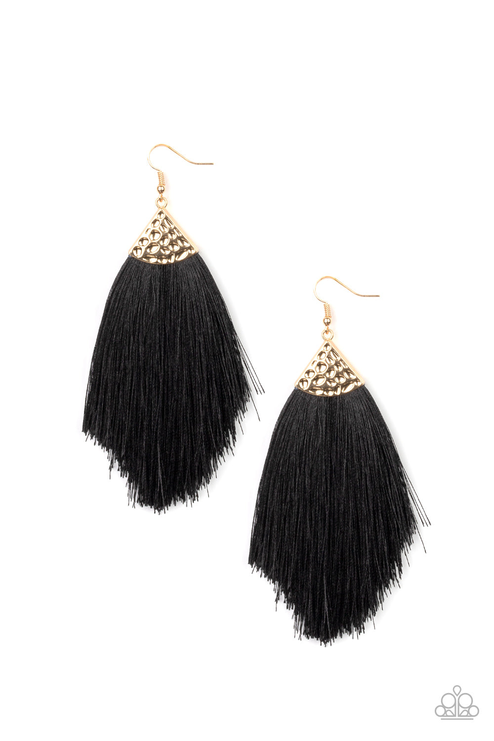 Tassel Tempo - Gold Earrings