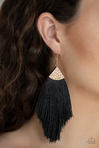 Tassel Tempo - Gold Earrings