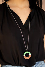 Load image into Gallery viewer, Sail Into The Sunset - Green Necklace
