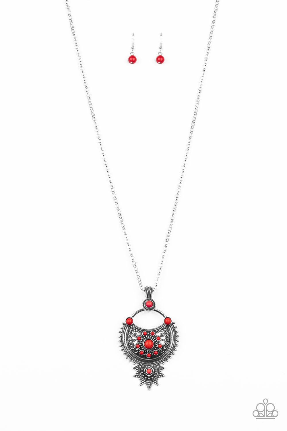 Solar Energy - Red Necklace