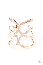 Load image into Gallery viewer, Crossing The Finish Line - Rose Gold Cuff
