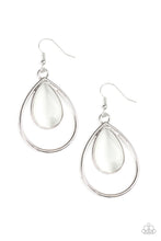 Load image into Gallery viewer, Color Me Cool - White Earrings
