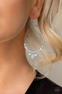 Exquisitely Ethereal - Blue Earrings