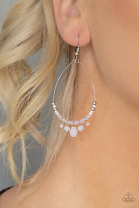 Exquisitely Ethereal - Pink Earrings