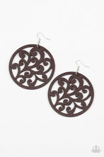 Load image into Gallery viewer, Fresh Off The Vine - Brown Earrings
